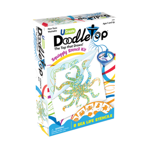 U-Create Doodletop Stencil Kit - Sea Life