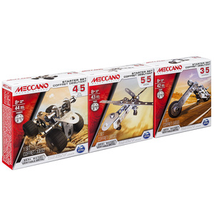 Spin Master Meccano 3 Pack Bundle Set