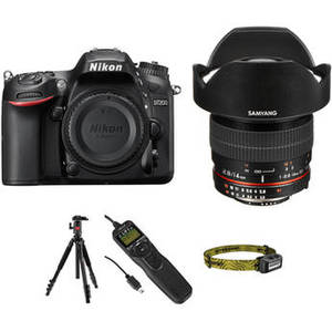 D7200 DSLR Camera with 14mm f/2.8 Lens Astrophotography Kit