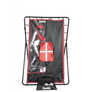 Franklin Sports MLB 55&quot; 2-in-1 Switch Hitter Return Trainer