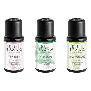 Essential Oil 3-Pack: Lavender Peppermint & Lemongrass