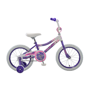 Mantis Heartbreaker Kid's Bike, 16 inch wheels, 10 inch frame, Girl's Bike, Purple/White