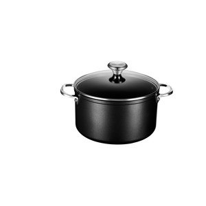 6.3qt Toughened Nonstick Stockpot w/ Lid