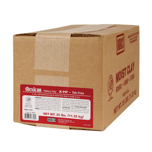 Amaco Brent Mexican Pottery Clay 25 Lb.