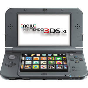 3DS XL Handheld Gaming System (2015 Version, Black)