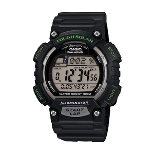 Mens Tough Solar Sports Watch Black