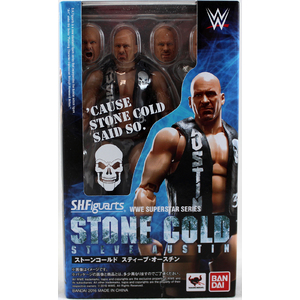 WWE Stone Cold Steve Austin -  S.H. Figuarts Toy Wrestling Action Figure
