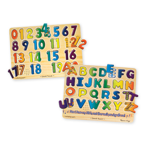Numbers & Alphabet Sound Puzzle Bundle Ages 3-6 Years
