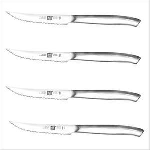 Stainless Steel 4-Piece Serrated Mignon Knife Set