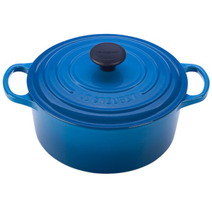 Signature Enameled 4.5 Qt Round French Oven Marseille