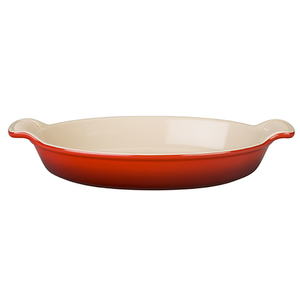 3.1 Qt Heritage Stoneware Au Gratin Dish Cherry