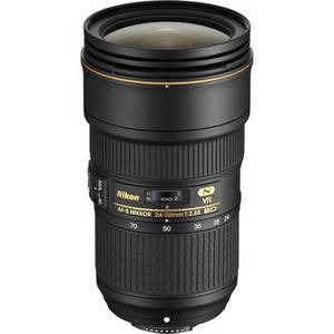 AF-S NIKKOR 24-70mm f/2.8E ED VR Lens