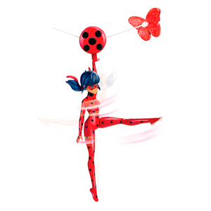 Miraculous 7.5 Inch Zip Line Ladybug Action Doll