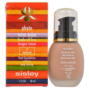 Sisley Phyto Fluid Foundation Oil Free - 3 Natural by  for Women - 1 oz Foundation