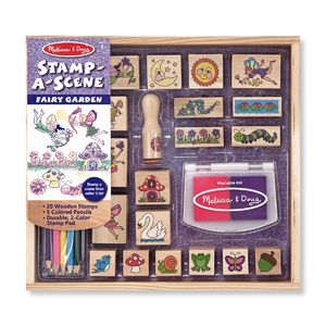 Melissa & Doug Stamp-a-Scene-Fairy Garden