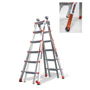Revolution M26 Articulating Ladder w/ Ratchet Levelers
