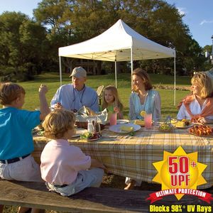 ShelterLogic Pop-Up 10' x 10' Single Truss Pro Canopy Tent with White Cover