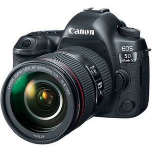 EOS 5D Mark IV DSLR Camera with 24-105mm f/4L II Lens