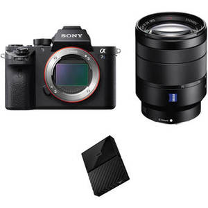 Alpha a7S II Mirrorless Digital Camera with 24-70mm f/4 Lens & Storage Kit