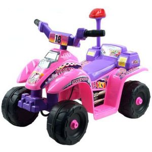 Lil' Rider 4 Wheel Battery Operated Mini ATV - Pink/Purple
