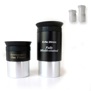 Cassini 1.25&quot; Format 10mm Pl&#246;ssl and 26mm Erfle Telescope Eyepiece Set