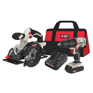 20V MAX Lithium Drill/Driver & Circular Saw Kit