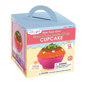 My Studio Girl Sew-Your-Own Mint Chocolate Chip Cupcake
