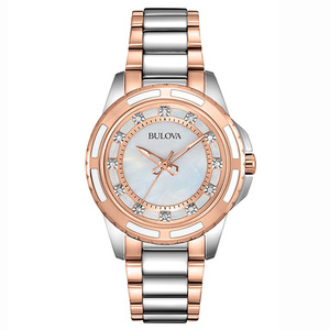 Ladies Diamond Accent Bracelet Mother of Pearl Dial