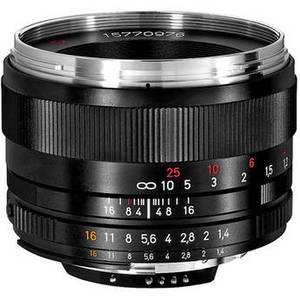 Planar T* 50mm F/1.4 ZF.2 Lens for Nikon F-Mount Cameras