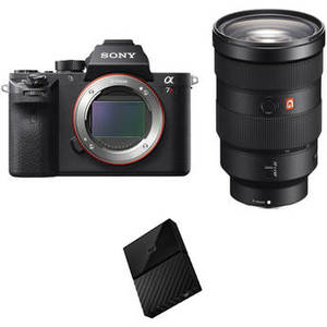 Alpha a7R II Mirrorless Digital Camera with 24-70mm f/2.8 Lens and Storage Kit