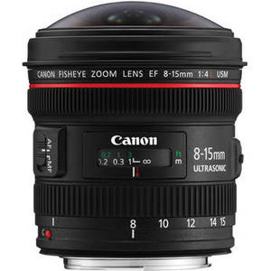 EF 8-15mm f/4L Fisheye USM Lens