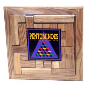 Square Root Games Pentominoes Brainteaser Puzzle