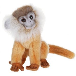 hansa Brown Leaf Monkey Plush