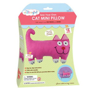 My Studio Girl Sew-Your-Own Cat Mini Pillow