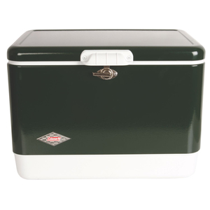54 Qt Steel Belted Cooler Green