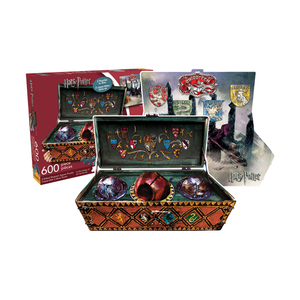 Aquarius Harry Potter - Quidditch Set Double-Sided Shaped Jigsaw Puzzle: 600 Pcs