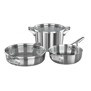 Premier Space Saving Stainless Supper Club Set