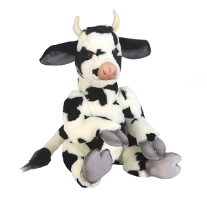 hansa Whimsey Series Cow 13 Inch Plush