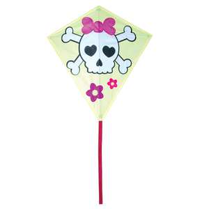 Premier Kite Girl Skull 30 Inch Diamond Kite