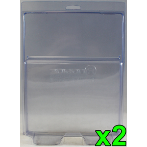 WWE &quot;Figure Defender&quot; Protective Case (2 Cases) Ringside Exclusive Accessory for Mattel  Retro Figures