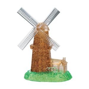 Bepuzzled 3D Crystal Puzzle - Windmill: 64 pcs