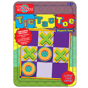 TS Shure Tic Tac Toe Deluxe Magnetic Game Tin
