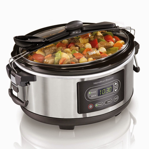 5 Qt. Programmable Stay or Go Slow Cooker