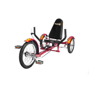 MOBO Triton- The Ultimate Three Wheeled Cruiser (Red)