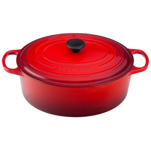 Enameled Cast Iron 15.5Qt. Signature Goose Pot Cherry