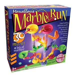 House of Marbles Marvellous Marble Run - 30 Piece Set