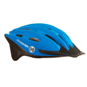 Punisher  18-Vent Adult Cycling Helmet, Blue,  Ages 12+