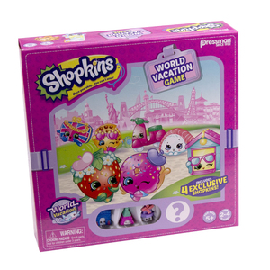Shopkins World Vacation Game Ages 4+ Years