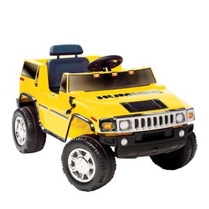 Kid Motorz Hummer H2 One Seater in Yellow 6V