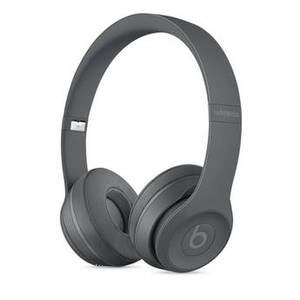 Neighborhood Collection Beats Solo3 Wireless On-Ear Headphones (Asphalt Gray)